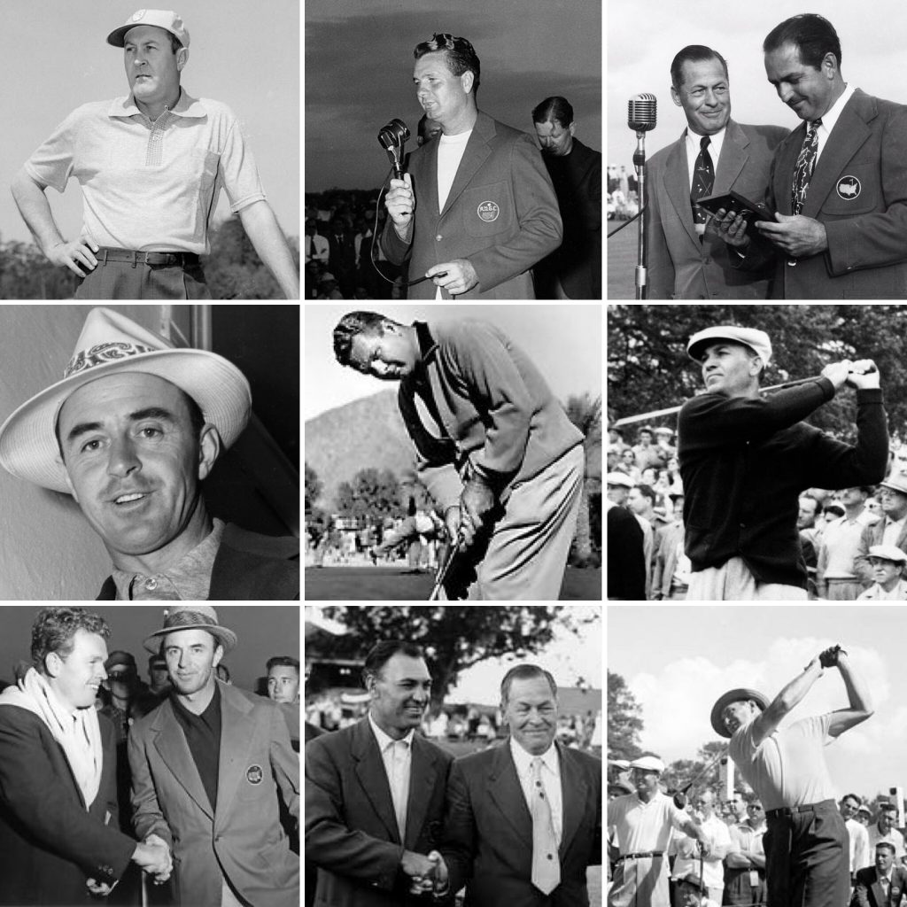 The Masters Champions from 1946-1954