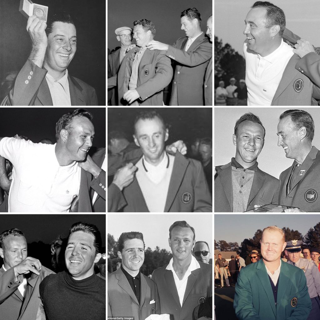 The Masters Champions from 1955-1963